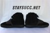 PK GOD YEEZY 750 TRIPLE BLACK REAL SUEDE AND SHAPE (REAL QUALITY)